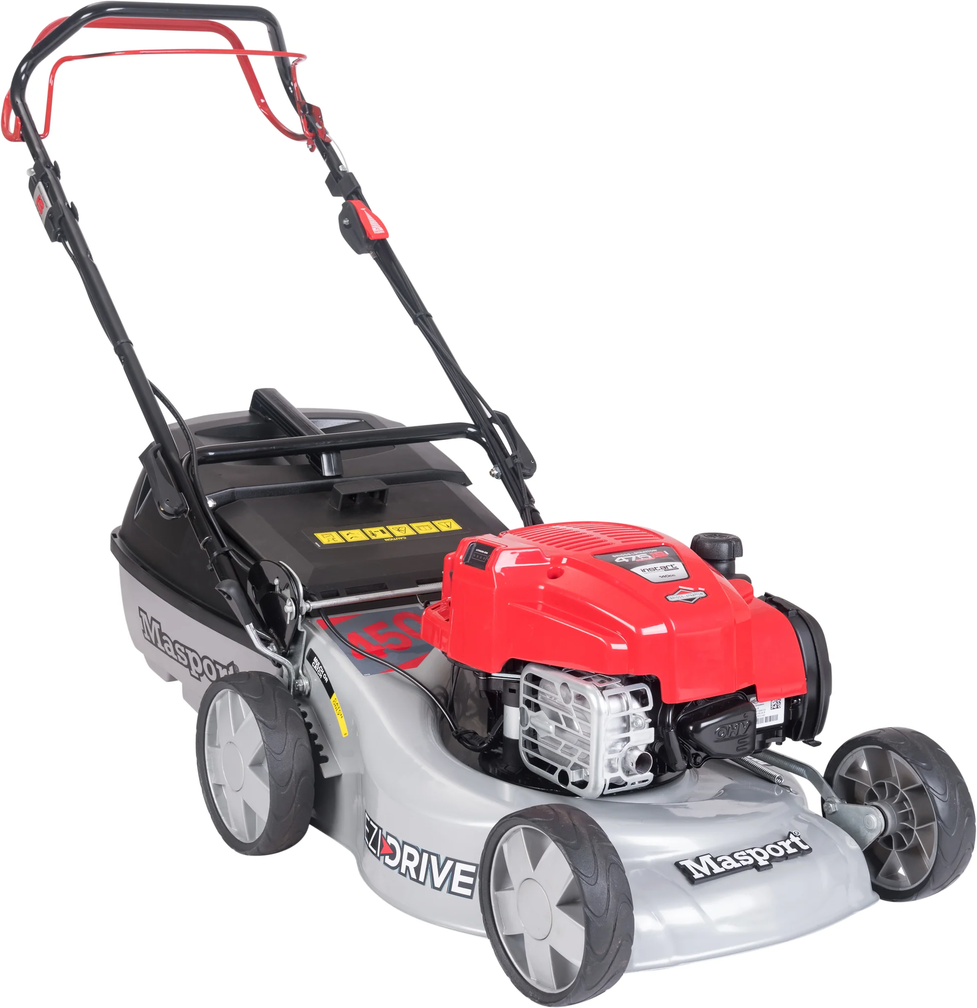 Masport 450 ST SP 18" Petrol Lawnmower - Briggs & Stratton 140cc Engine, Steel Deck & Electric Start